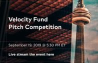 Velocity Fund Pitch Competition – September 2019 (Live stream)