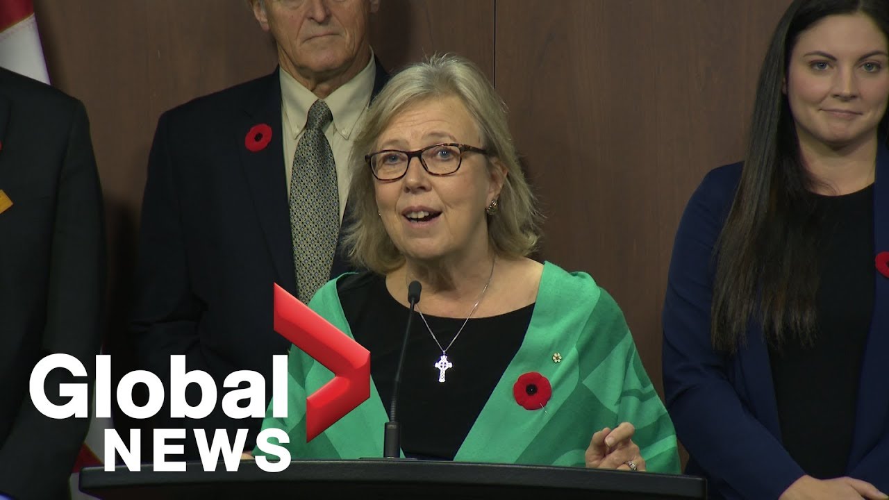 Canadas Green Party Leader Elizabeth May Steps Down Canada News Tv 6557