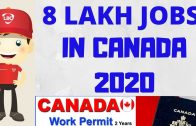 8,00,000 CANADA JOBS AVAILABLE IN 2020